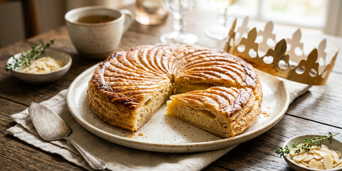 Galette des Rois à la Frangipane Sans Gluten et Sans Lactose