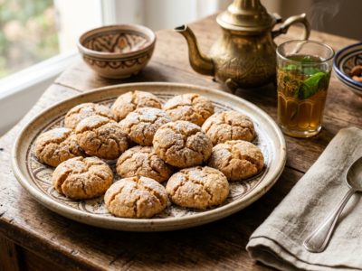 Ghriba aux Amandes Sans Gluten et Sans Lactose