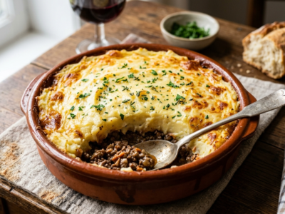 Hachis Parmentier sans gluten traditionnel