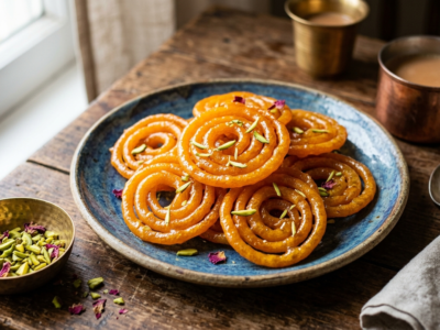 Jalebi sans gluten, douceur croustillante et sirupeuse d&rsquo;Inde