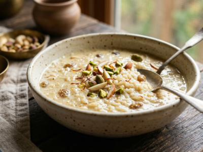 Kheer au riz sans lactose – dessert indien traditionnel léger