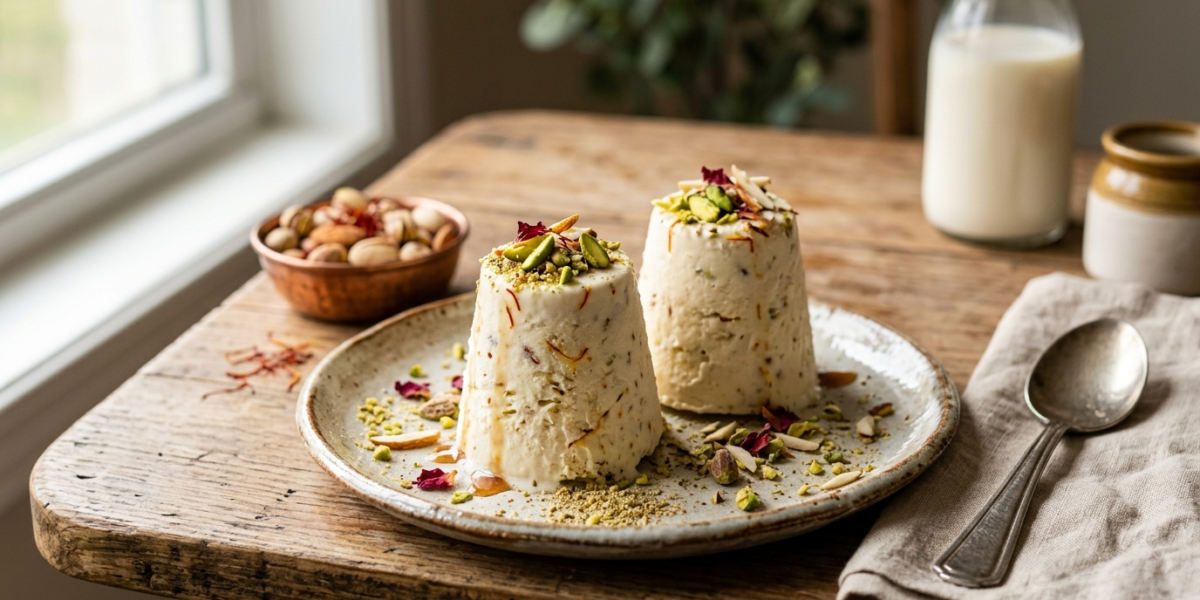 Kulfi sans lactose et sans sucre ajouté