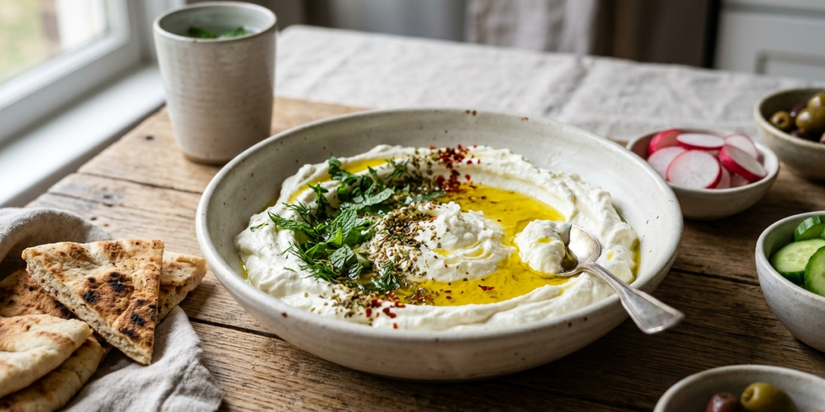 Labneh maison sans lactose