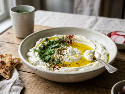 Labneh maison sans lactose