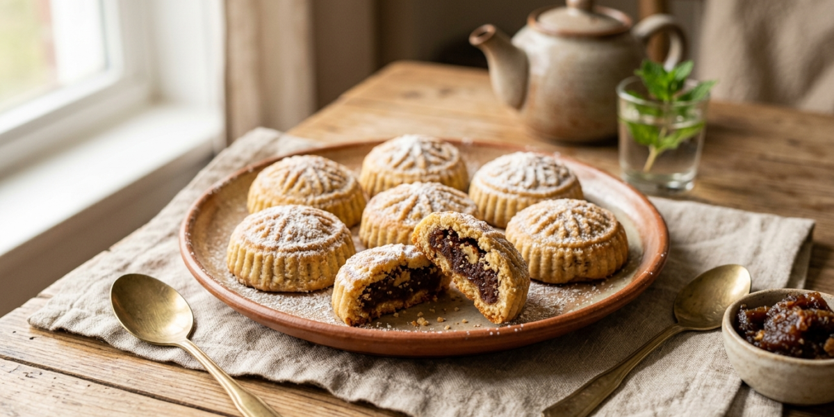 Maamoul aux dattes sans gluten et sans lactose