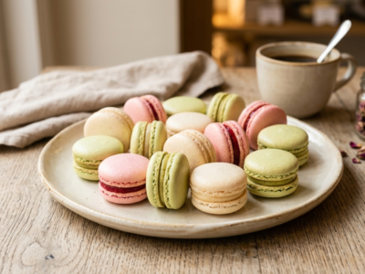 Macarons de Paris sans gluten et sans lactose