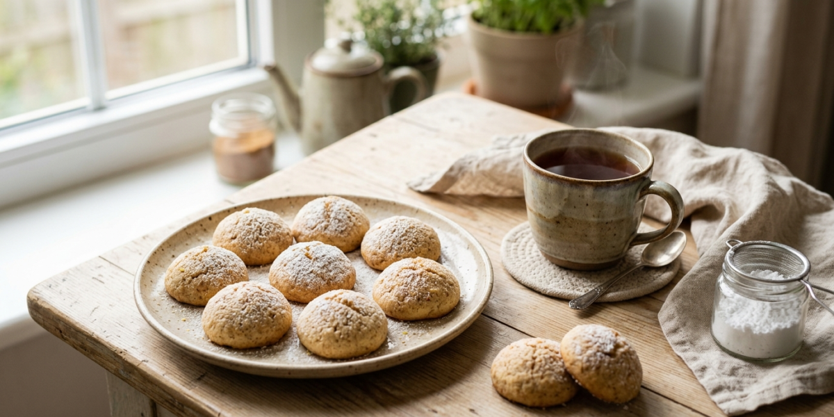 Mantecados sans gluten et sans lactose