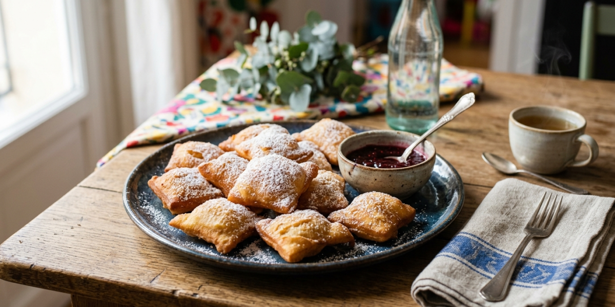 Merveilles de Mardi Gras sans gluten et sans lactose