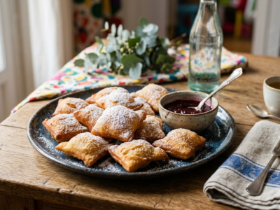 Merveilles de Mardi Gras sans gluten et sans lactose