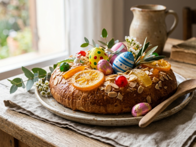 Mona de Pascua sans gluten et sans lactose