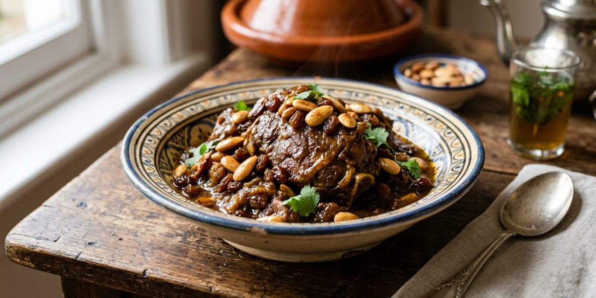 Mrouzia d&rsquo;agneau sans gluten et sans lactose
