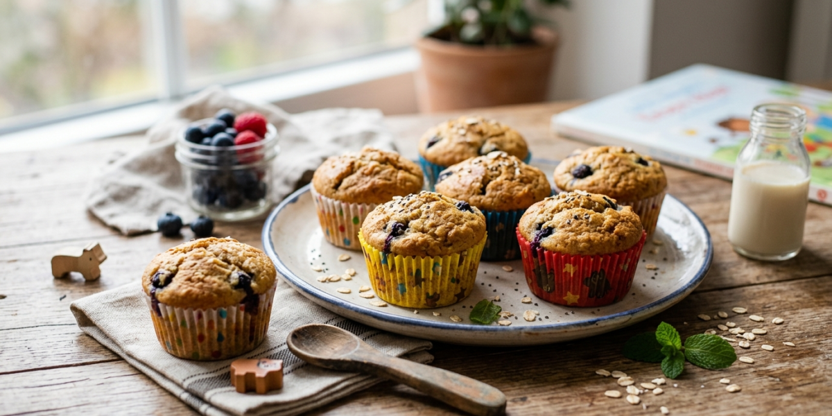 Muffins enfant sans gluten et sans lactose