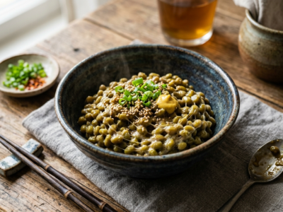 Natto sans soja : alternative fermentée à base de haricots mungo
