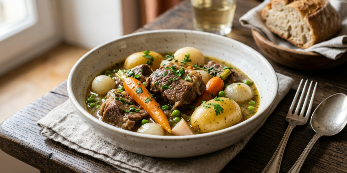 Navarin d&rsquo;agneau sans gluten