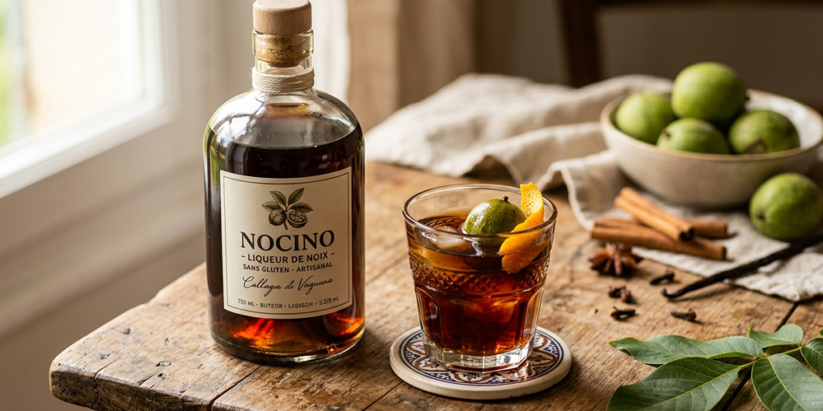 Nocino, la liqueur de noix maison sans gluten