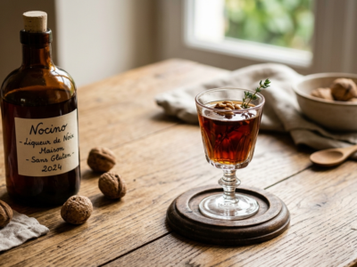 Nocino, la liqueur de noix maison sans gluten