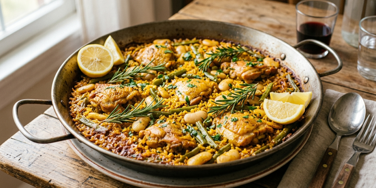 Paella valencienne sans gluten
