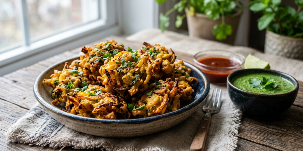 Pakoras de légumes sans gluten