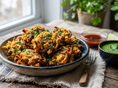Pakoras de légumes sans gluten