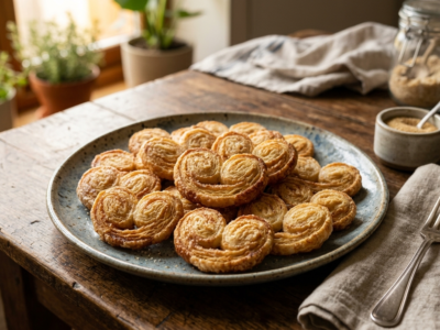 Palmiers sans gluten et sans lactose
