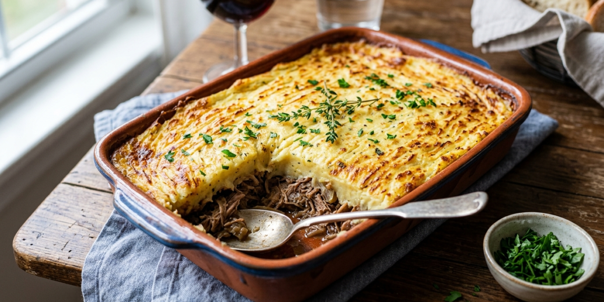 Parmentier de confit de canard sans lactose