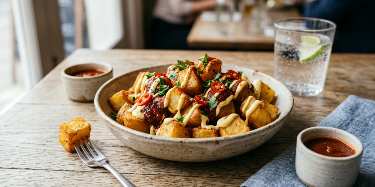 Patatas Bravas sans gluten et sans lactose