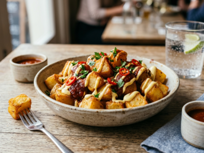 Patatas Bravas sans gluten et sans lactose