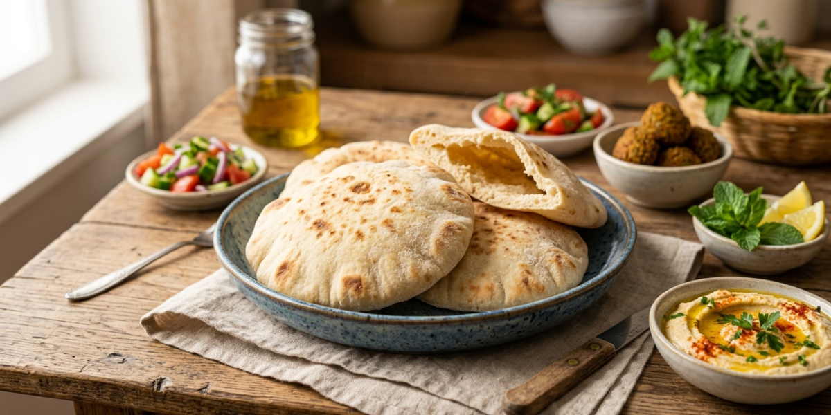 Pita libanaise sans gluten maison
