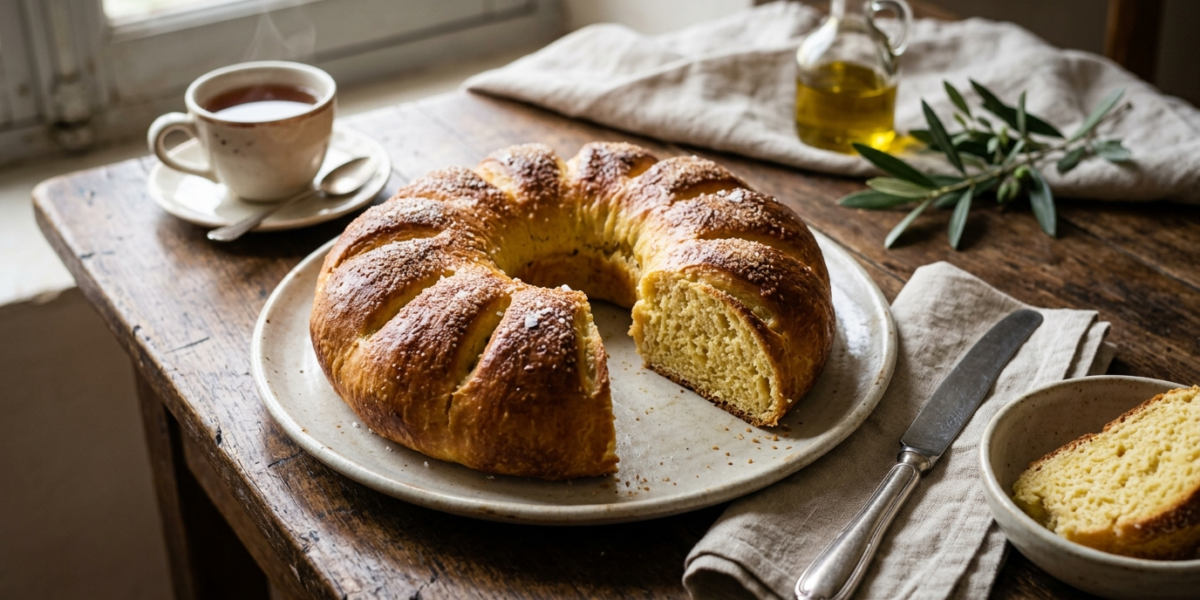 Pompe à l&rsquo;huile provençale sans gluten et sans lactose