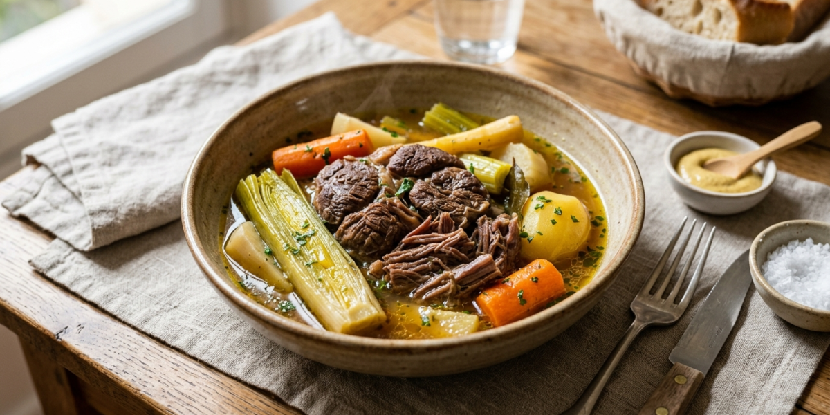 Pot au feu traditionnel sans gluten