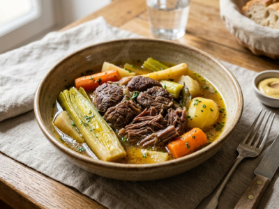 Pot au feu traditionnel sans gluten