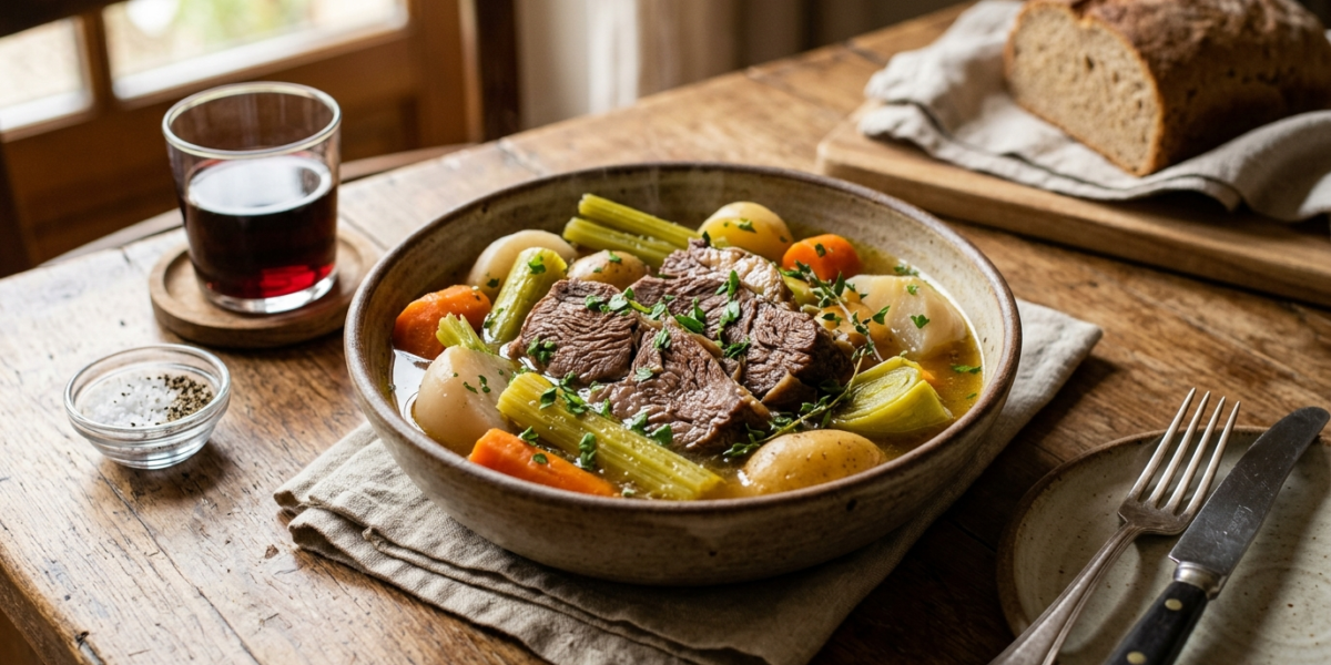Pot au feu traditionnel sans gluten