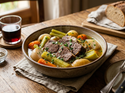 Pot au feu traditionnel sans gluten