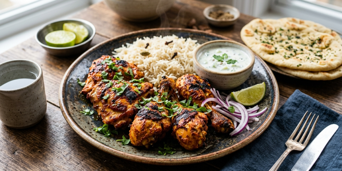Poulet Tandoori Sans Gluten et Sans Lactose