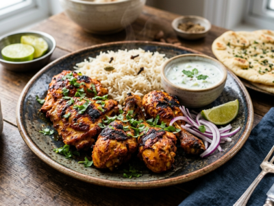 Poulet Tandoori Sans Gluten et Sans Lactose