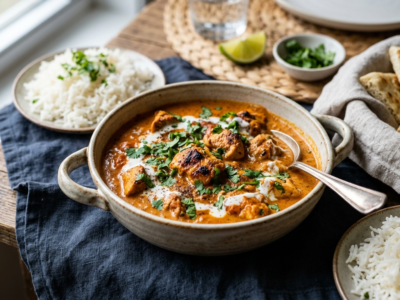 Poulet Tikka Masala sans gluten et sans lactose