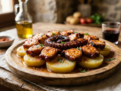Pulpo a la Gallega sans gluten sans lactose
