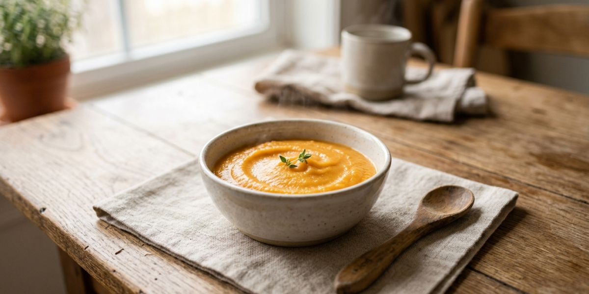 Purée de patate douce sans gluten pour bébé
