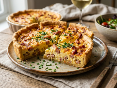 Quiche Lorraine sans gluten