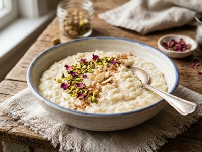 Riz au lait libanais sans lactose