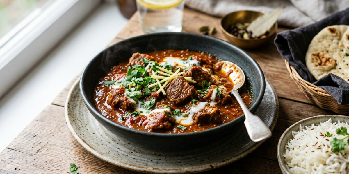Rogan Josh d&rsquo;agneau sans gluten