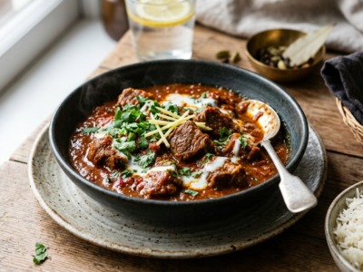 Rogan Josh d&rsquo;agneau sans gluten