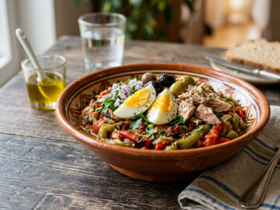 Salade Mechouia Tunisienne sans gluten