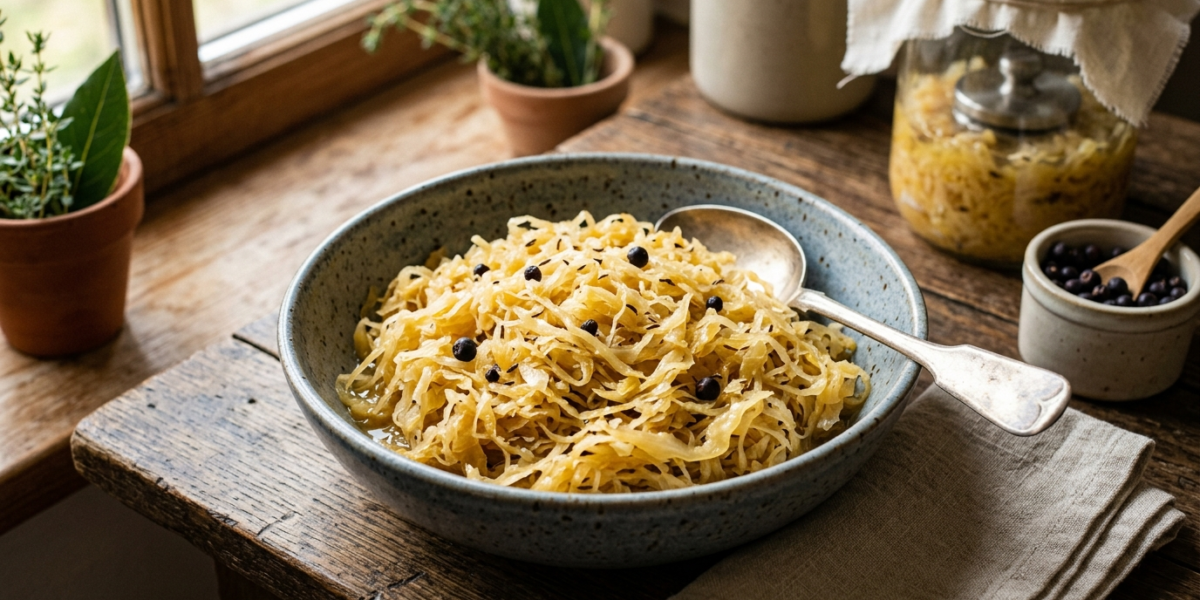 Sauerkraut (Choucroute fermentée) Sans Gluten