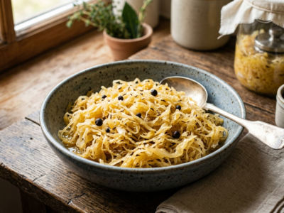 Sauerkraut (Choucroute fermentée) Sans Gluten