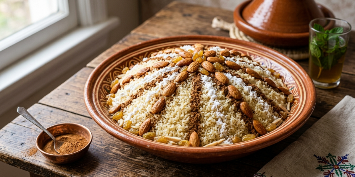 Seffa marocaine sans gluten et sans lactose