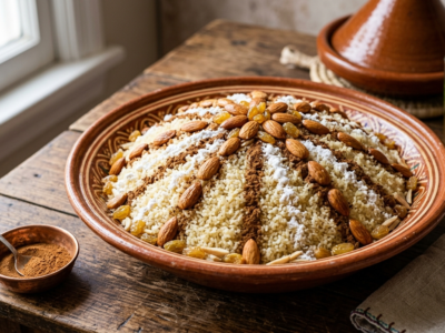 Seffa marocaine sans gluten et sans lactose