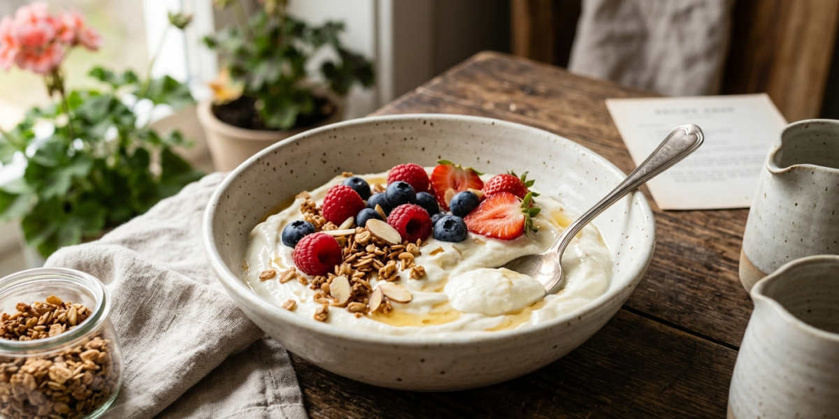 Skyr maison sans lactose : recette facile et saine