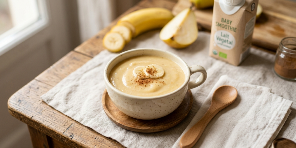 Smoothie Bébé Sans Lactose aux Fruits Doux