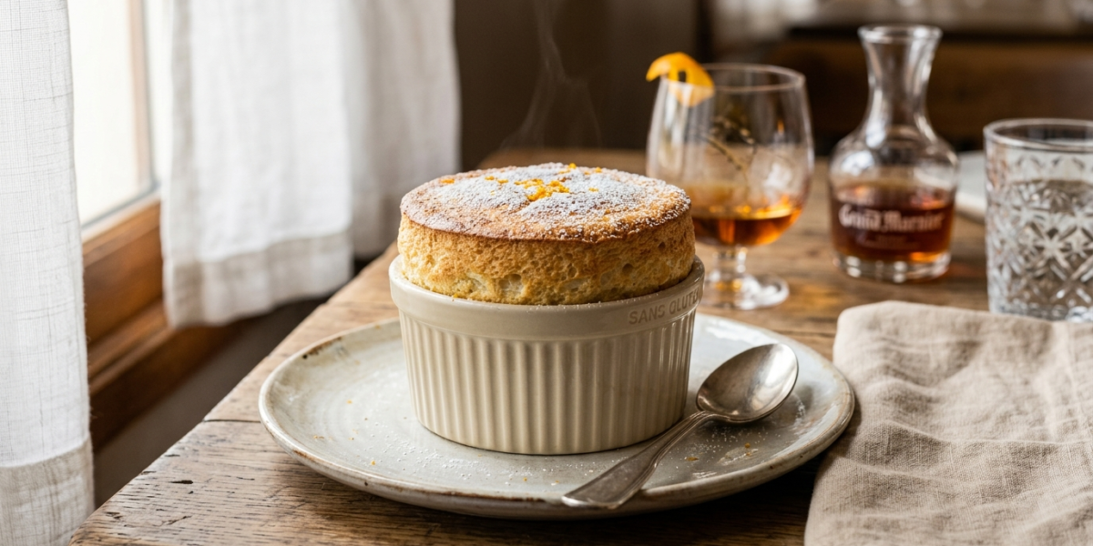 Soufflé au Grand Marnier sans gluten
